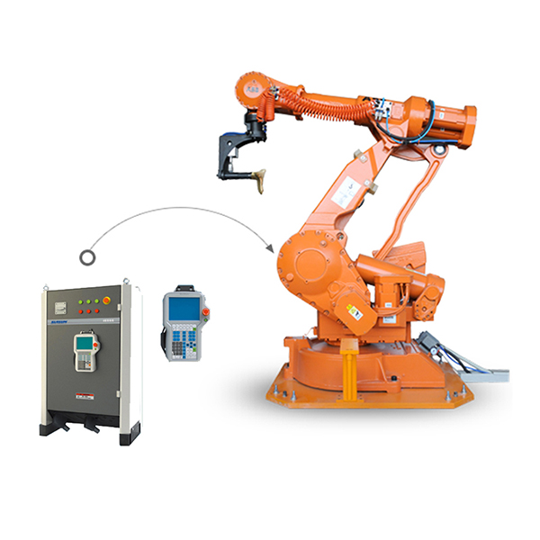 Mesin Robot Pemoles Otomatis CBB untuk Pegangan Paduan Seng